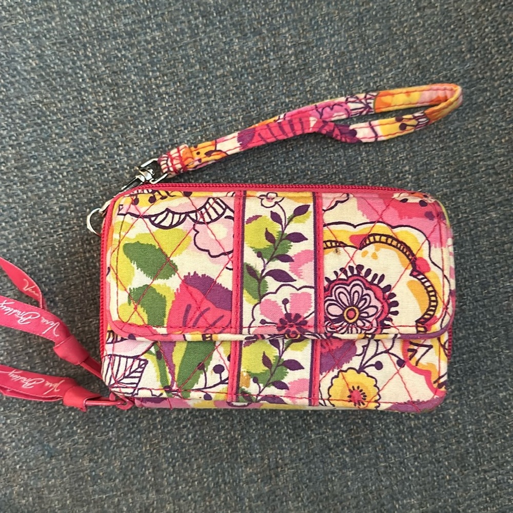 Vera Bradley floral wallet